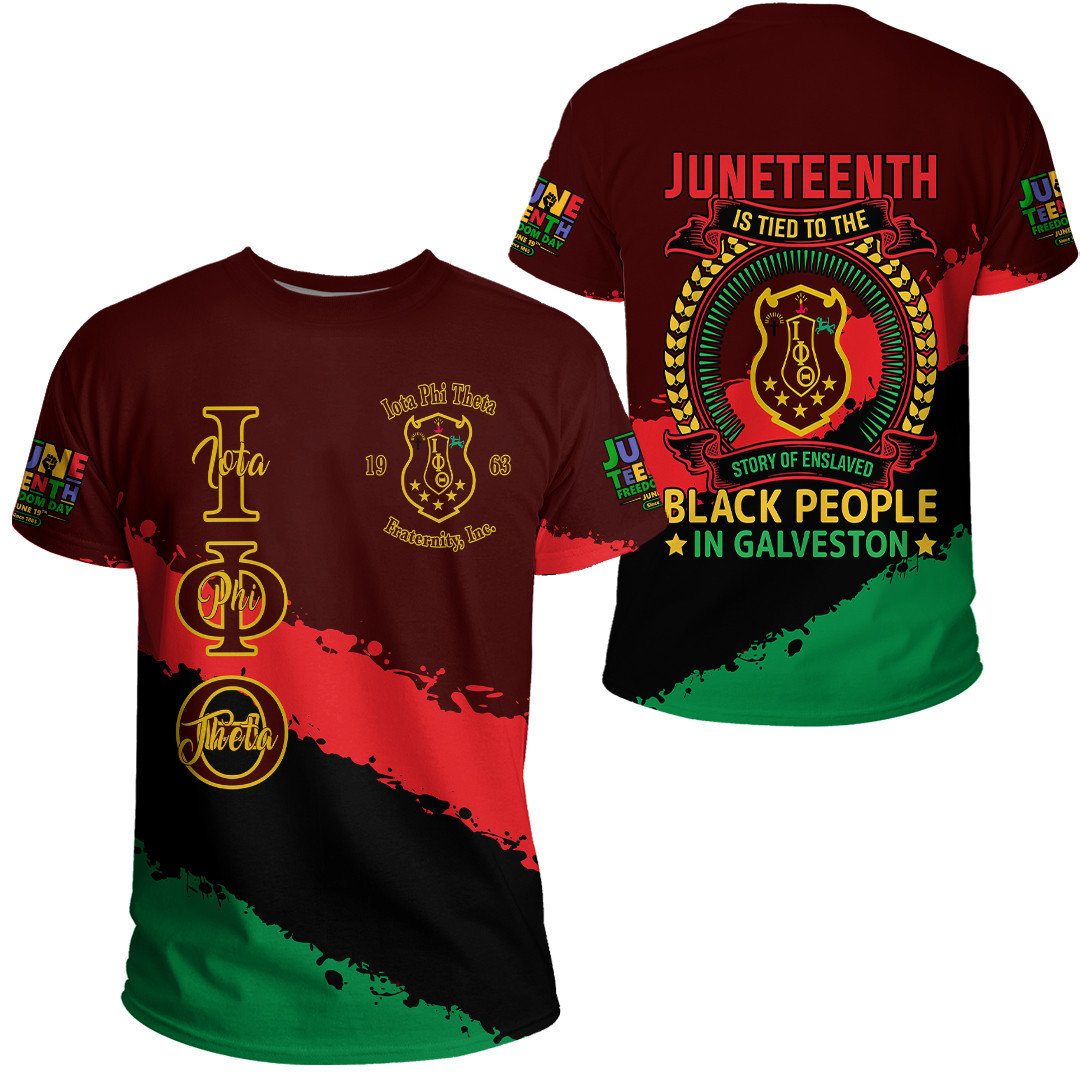 African T-shirt – Iota Phi Theta Fraternity Juneteenth Tee