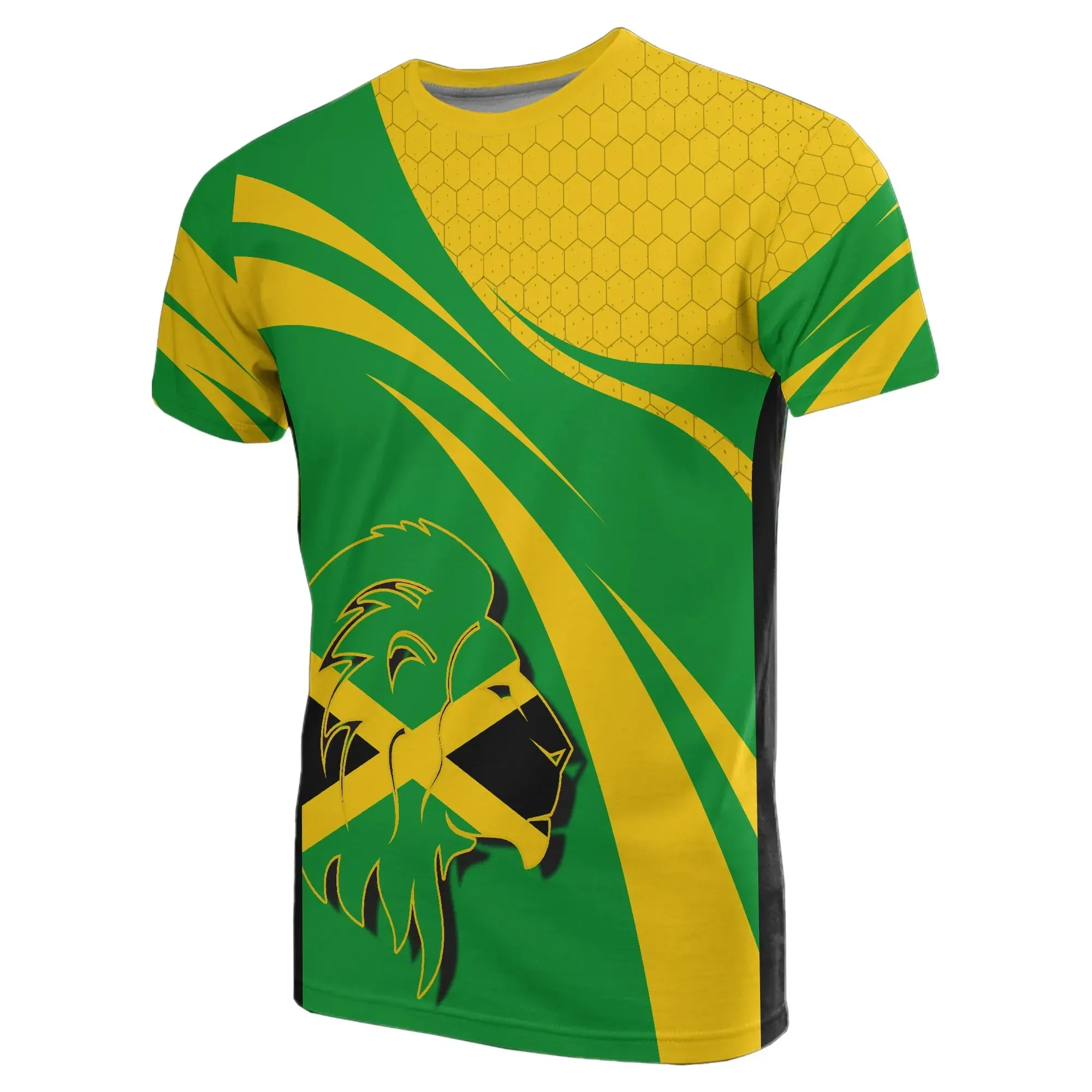 African T-shirt – Ankara Cloth Iremoje for Ogundele Sport Style Tee