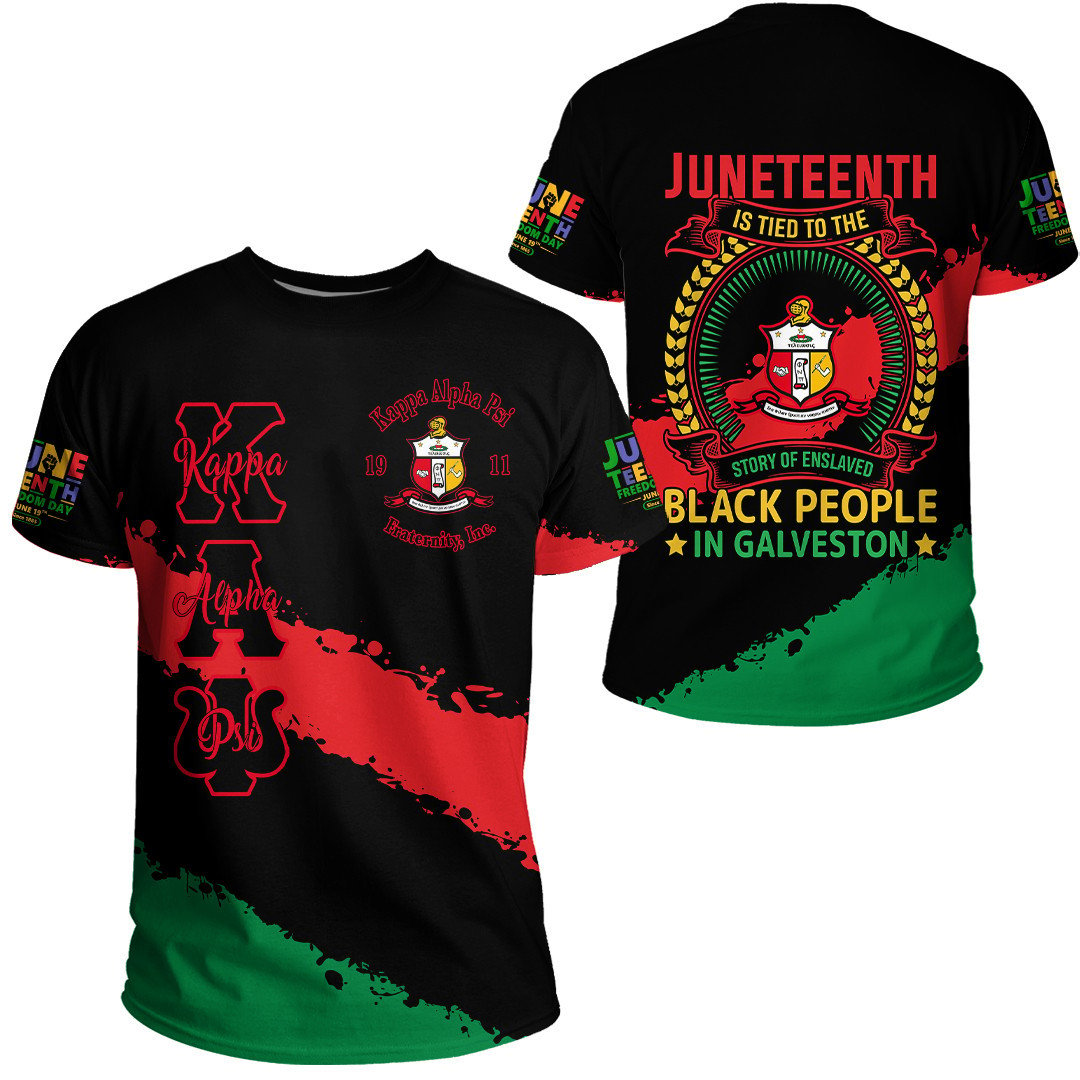 African T-shirt – Phi Mu Alpha Sinfonia Band Fraternity Juneteenth Tee