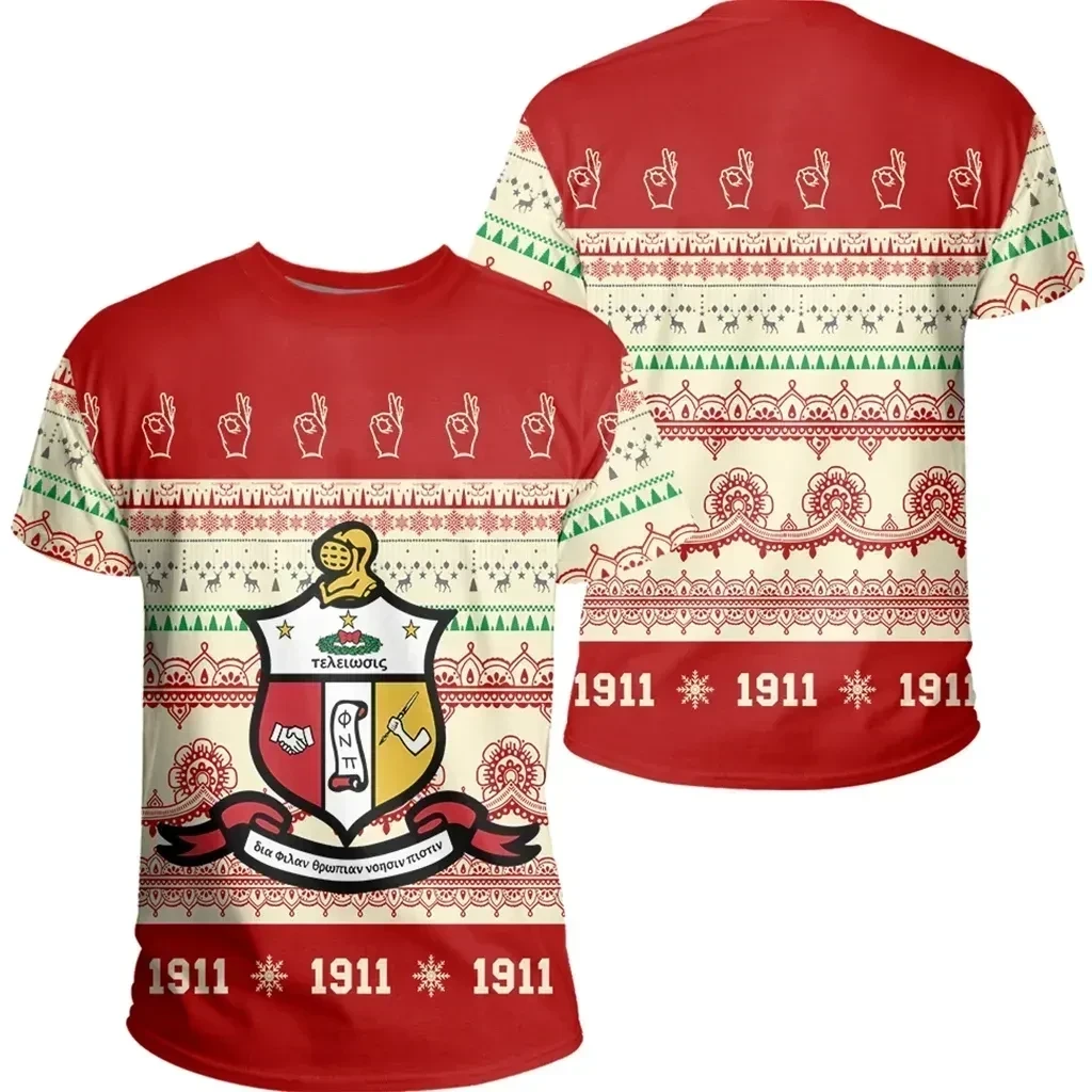 African T-shirt – Kap Nupe Xmas Establish Year Tee