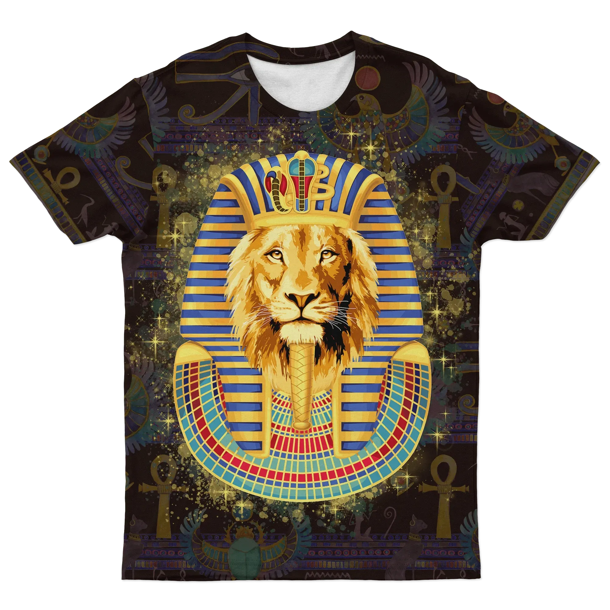 African T-shirt – Lion Pharaoh Tee