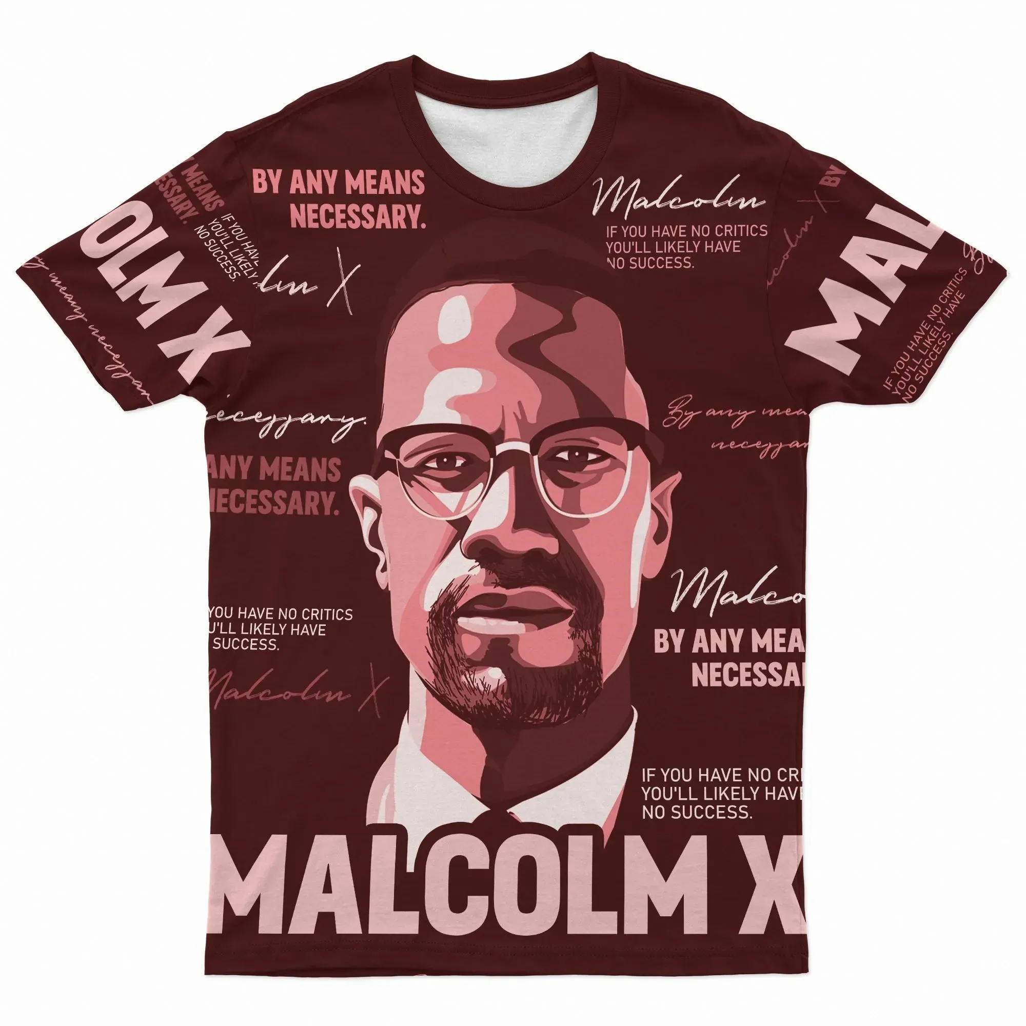 African T-shirt – Malcolm X Tee