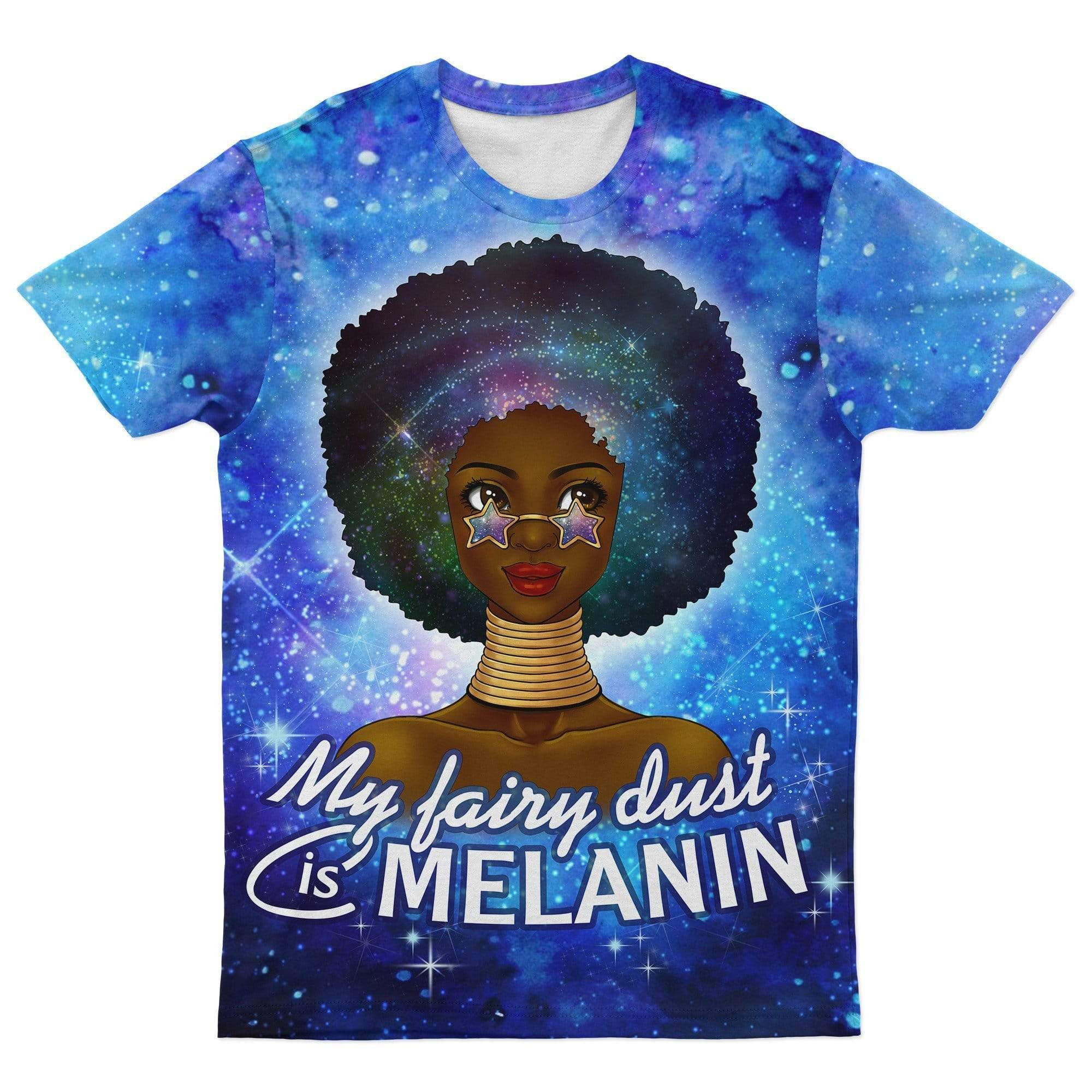 African T-shirt – My Fairy Dust Is Melanin Tee