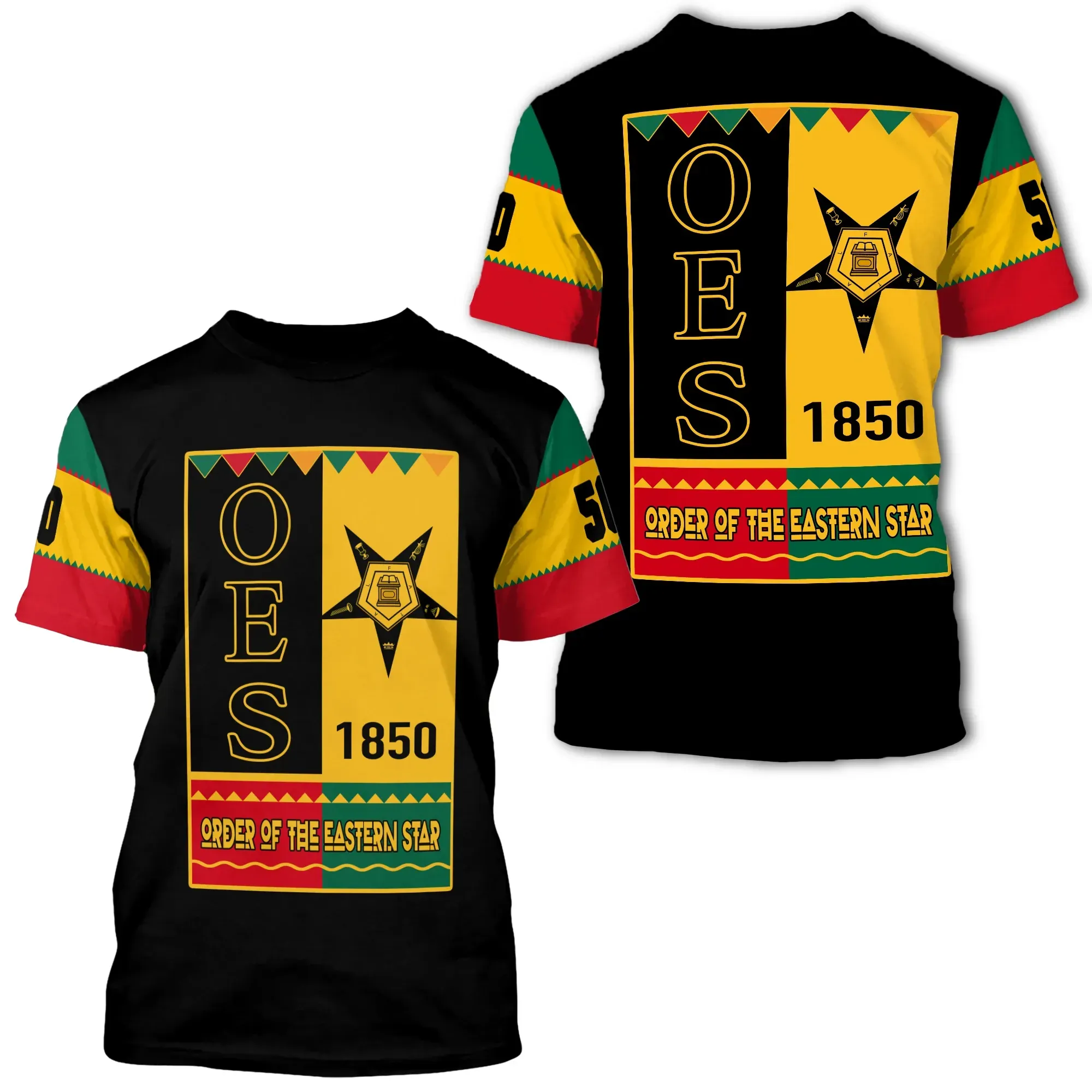 African T-shirt – Order of the Eastern Star Black History...