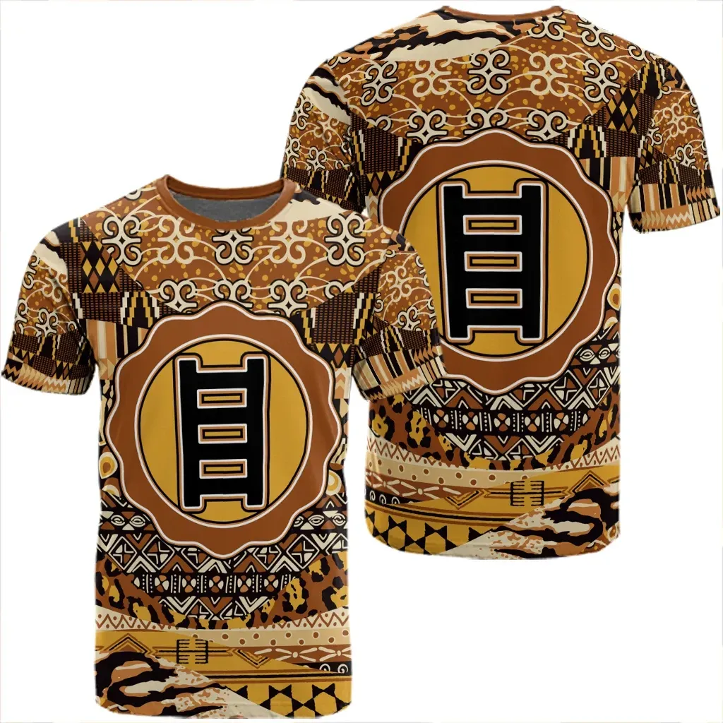 African T-shirt – Owuo Atwedee Leo Style Tee