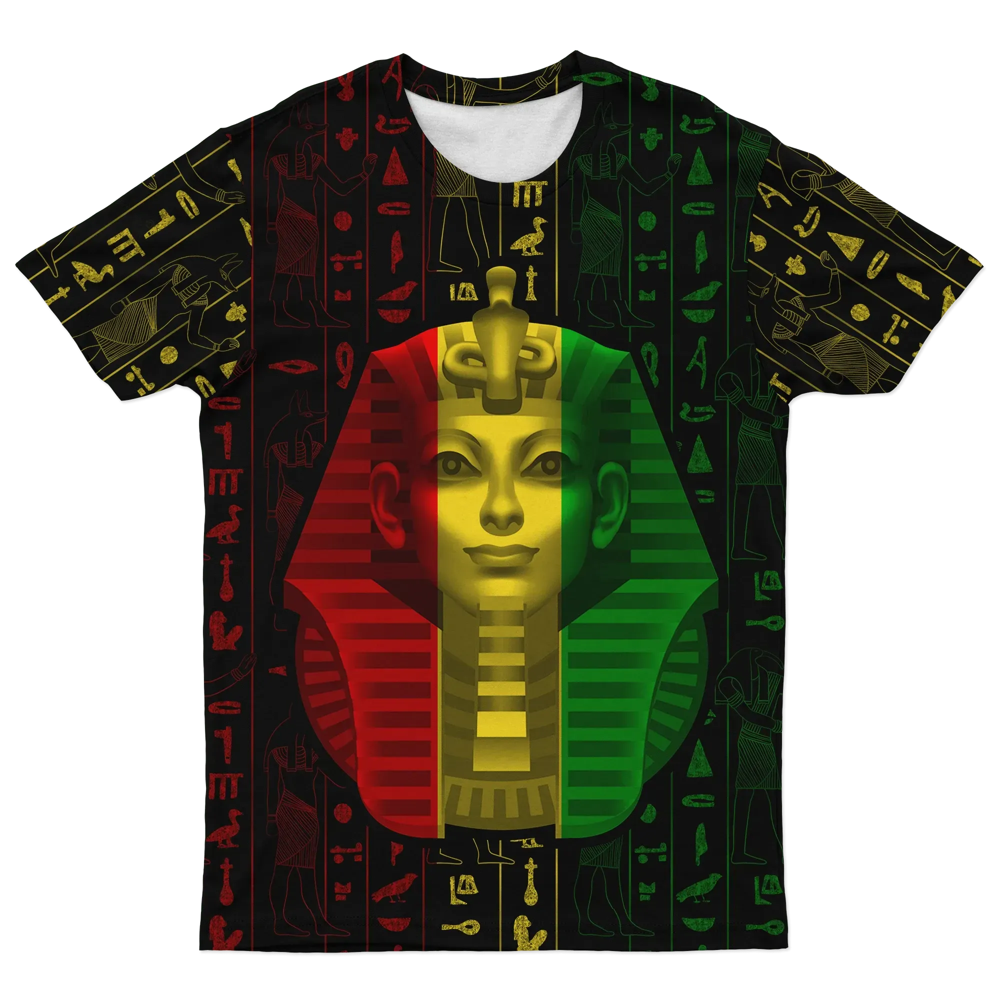 African T-shirt – Pharaoh Rasta Tee