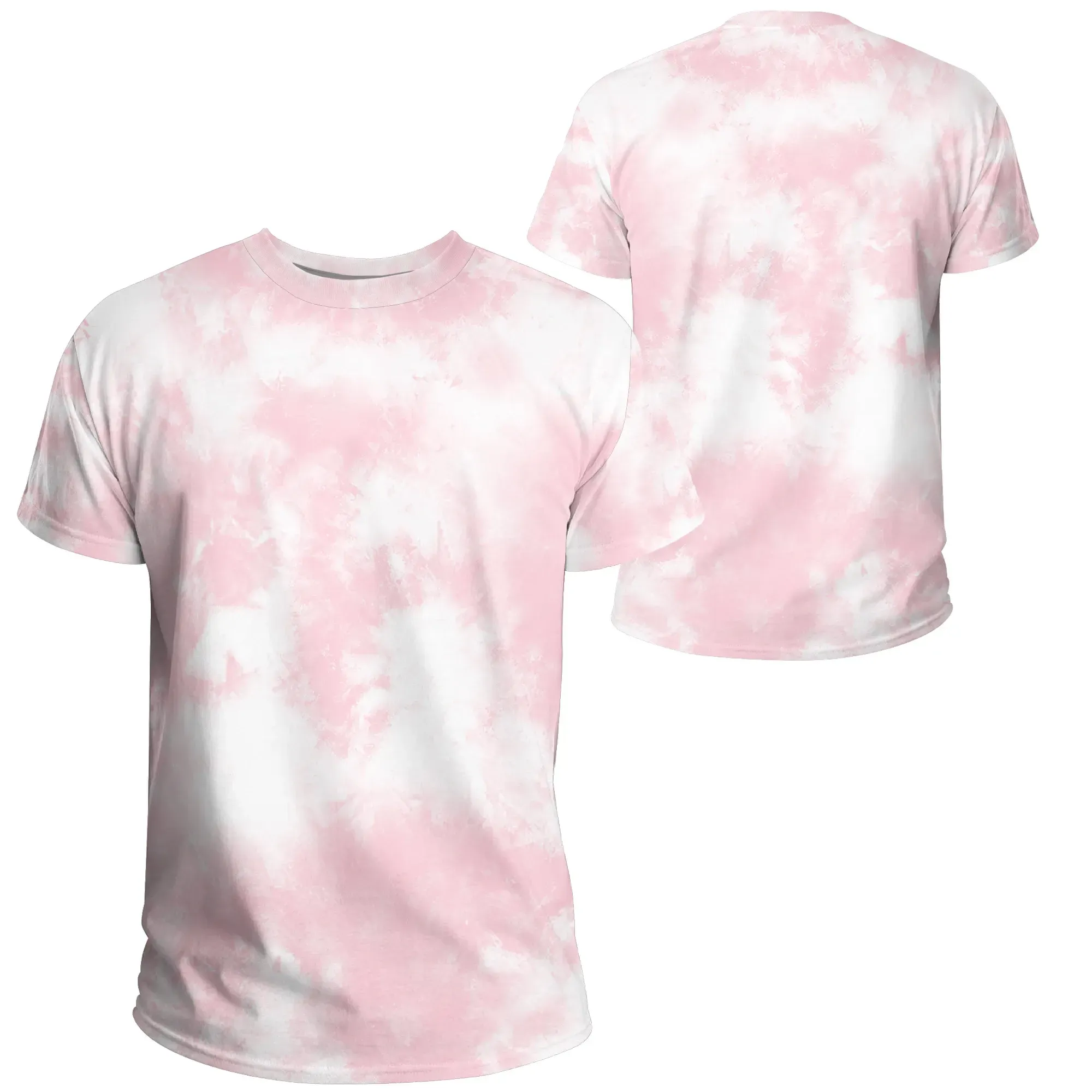 African T-shirt – Pink Tie Dye Tee