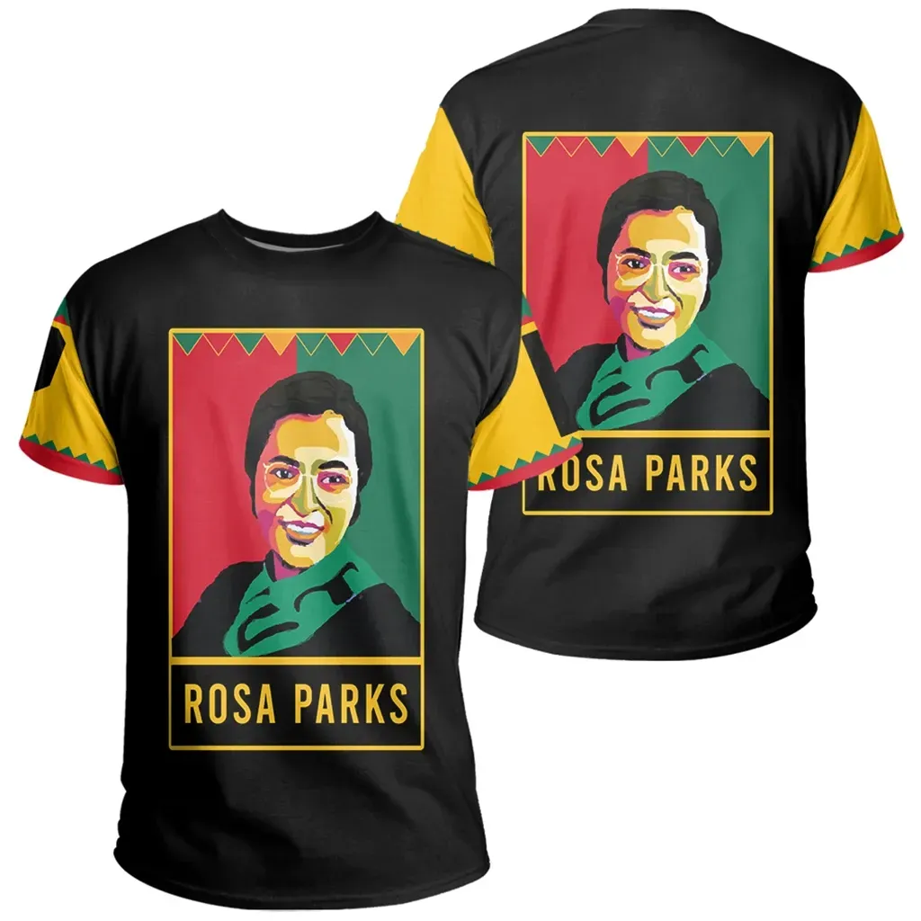 African T-shirt – Rosa Parks Black History Month Men Style...