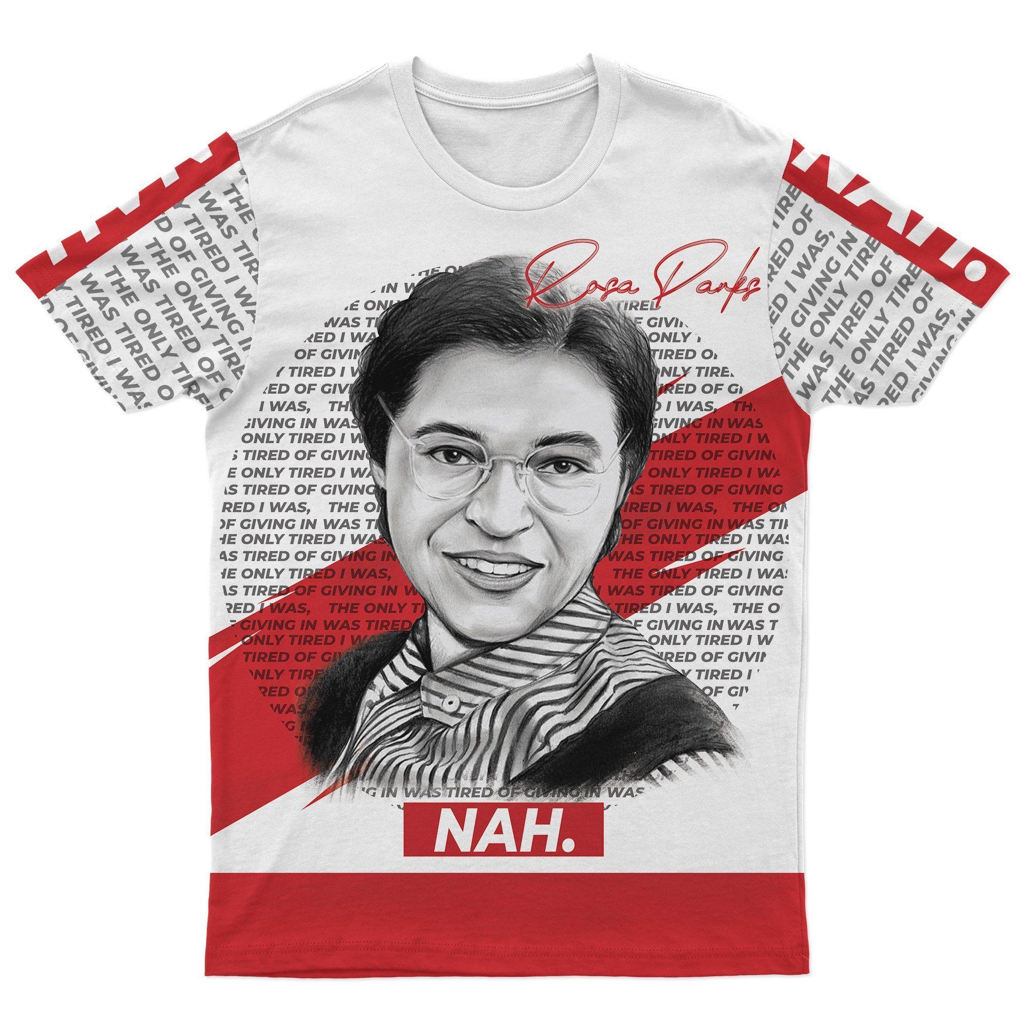 African T-shirt – Rosa Parks Nah Tee