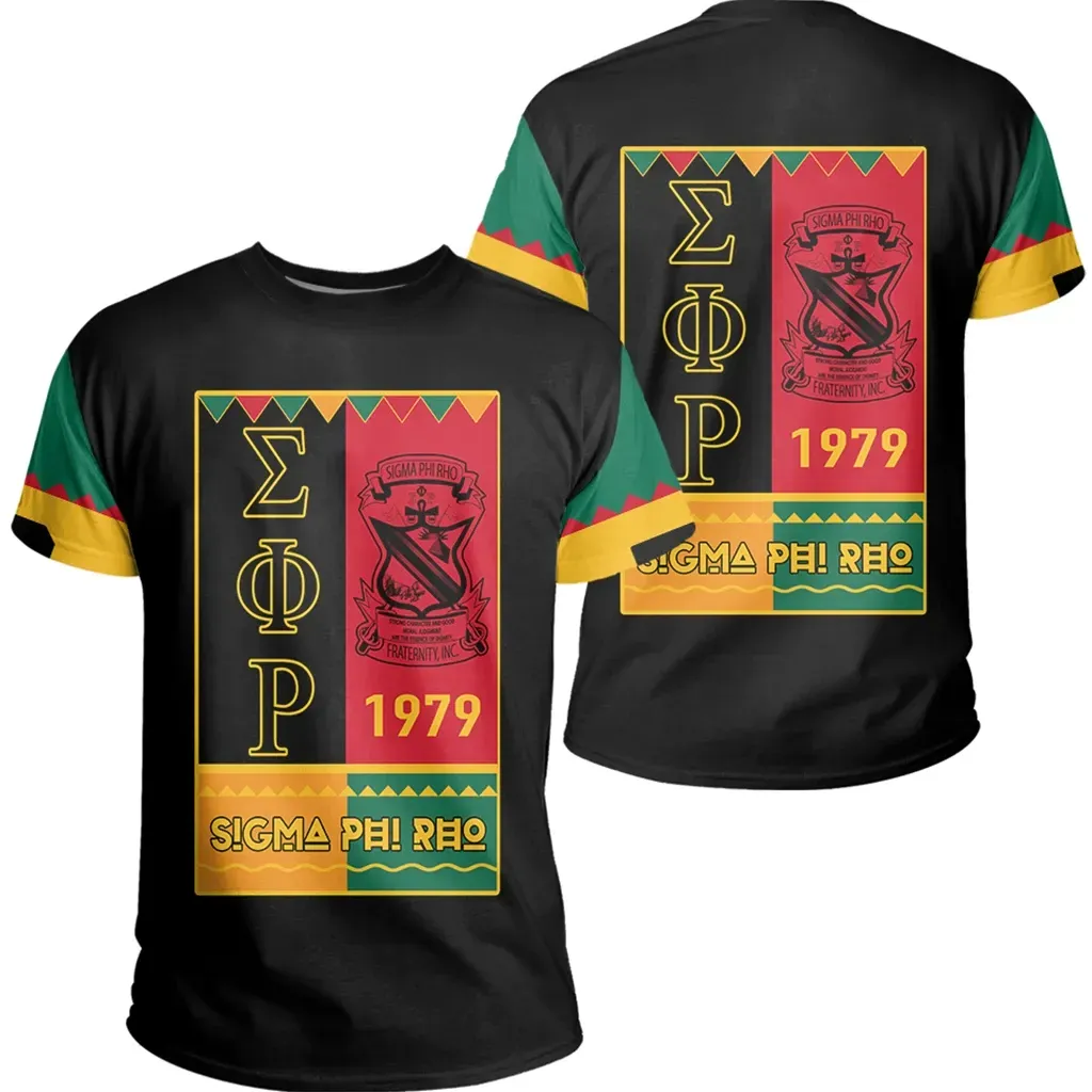 African T-shirt – Sigma Phi Rho Black History Month Tee
