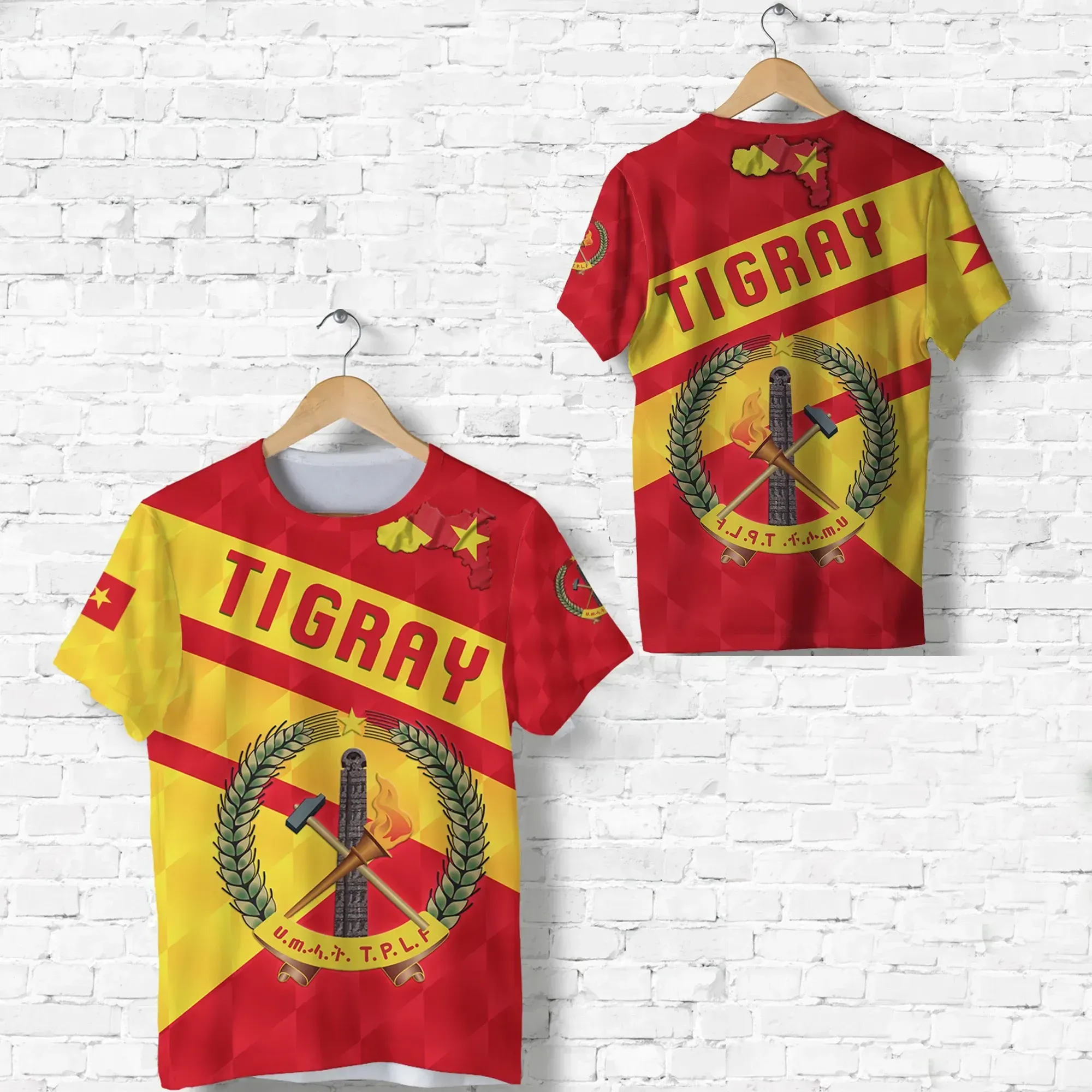 African T-shirt – Tigray Sporty Style Tee