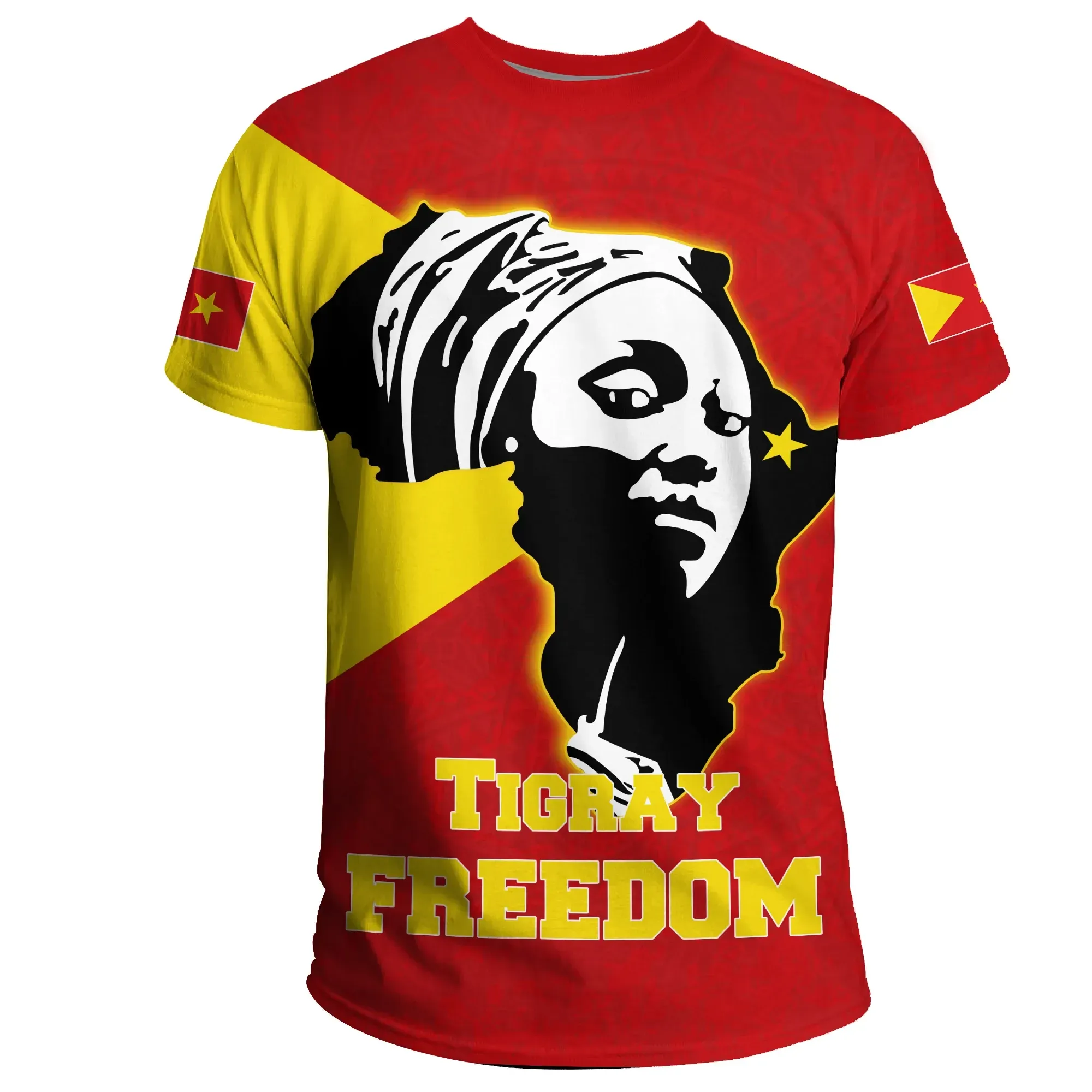 African T-shirt – Tigray Women Freedom Tee