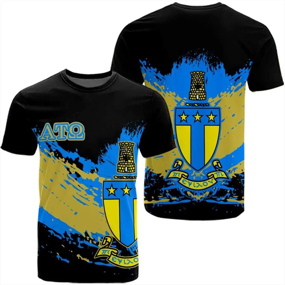 African T-shirt – Tip Style Alpha Phi Omega Tee