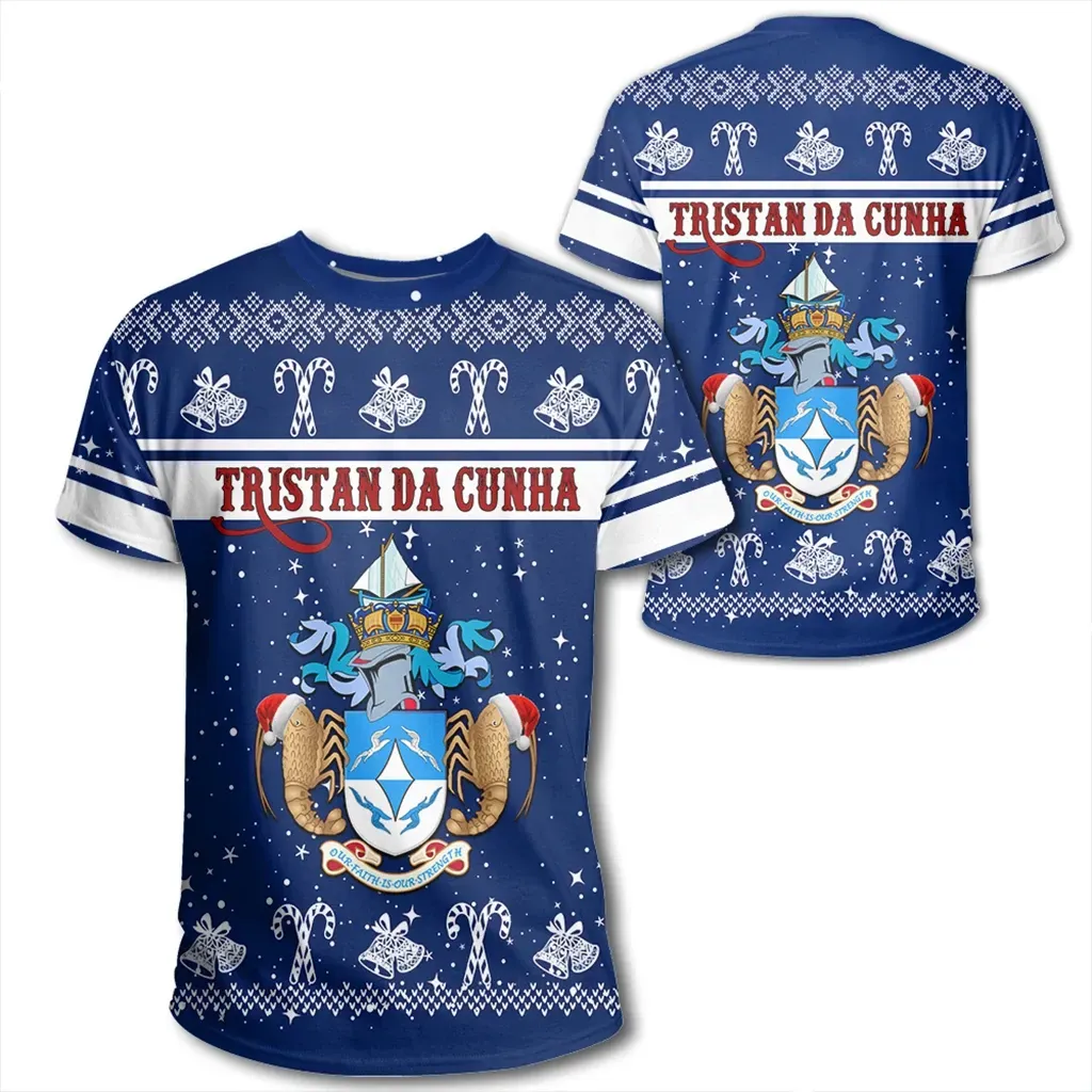 African T-shirt – Tristan da Cunha Christmas Tee