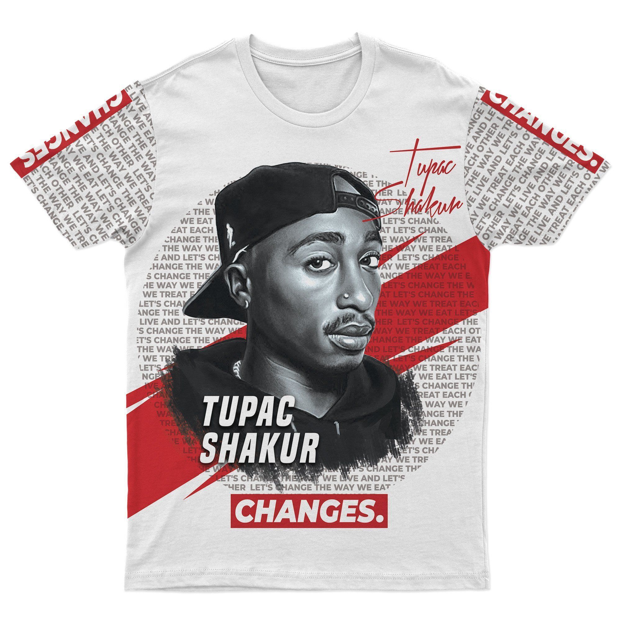 African T-shirt – Tupac Change Tee