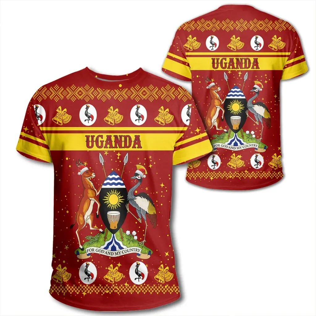 African T-shirt – Uganda Christmas Tee