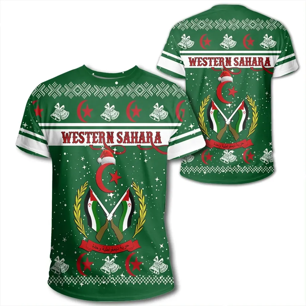 African T-shirt – Western Sahara Christmas Tee
