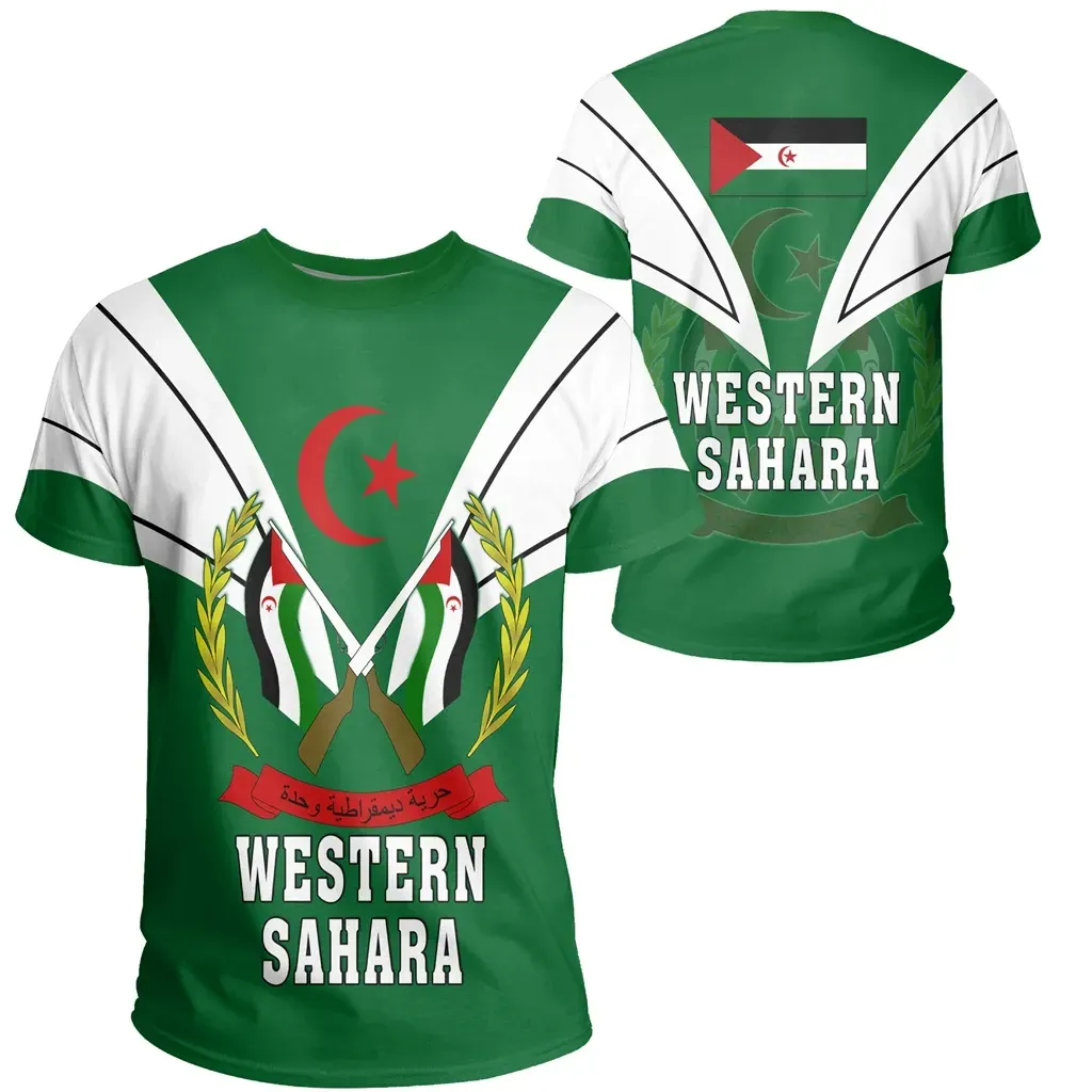 African T-shirt – Western Sahara Tusk Style Tee