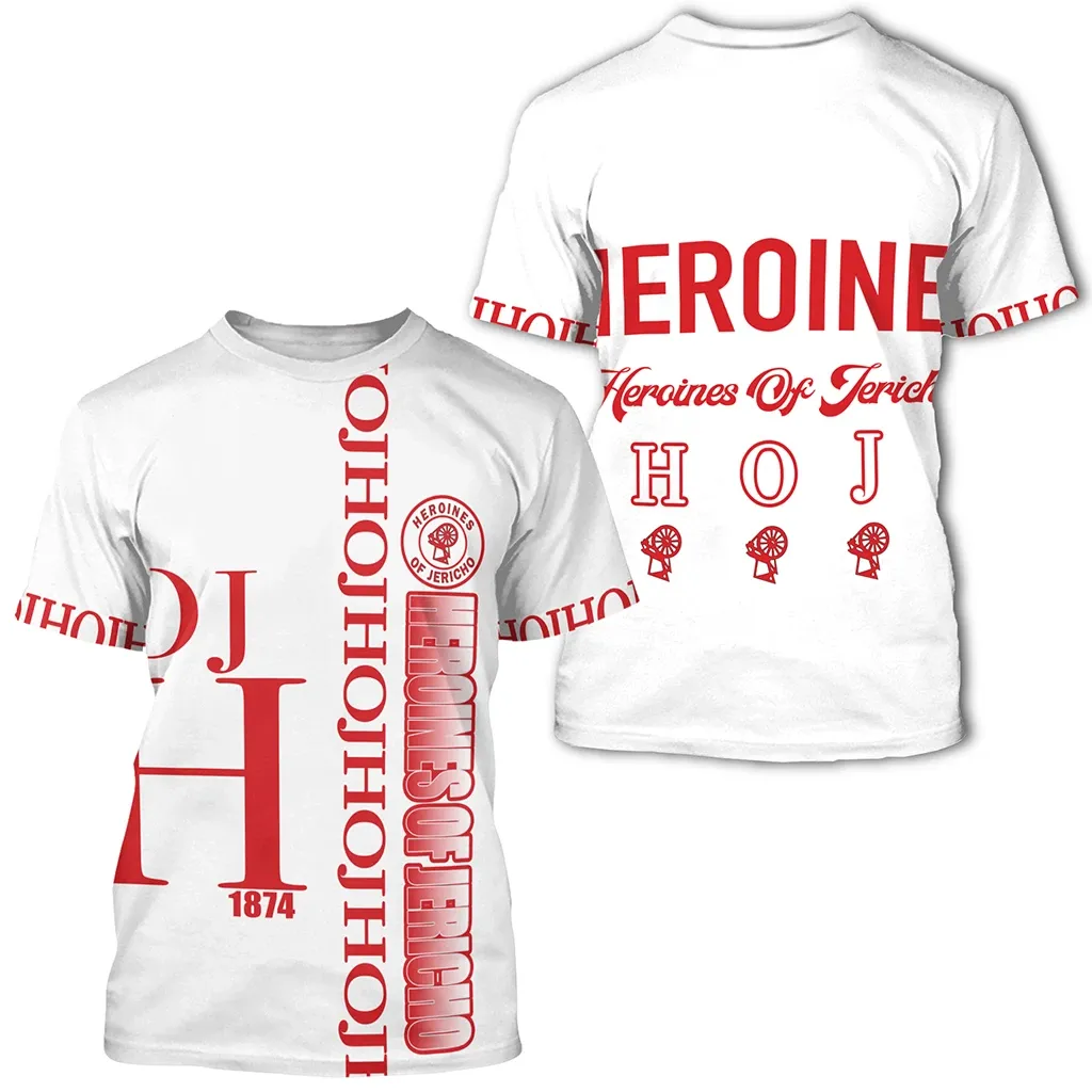 African T-shirt – White Heroines Of Jericho Tee