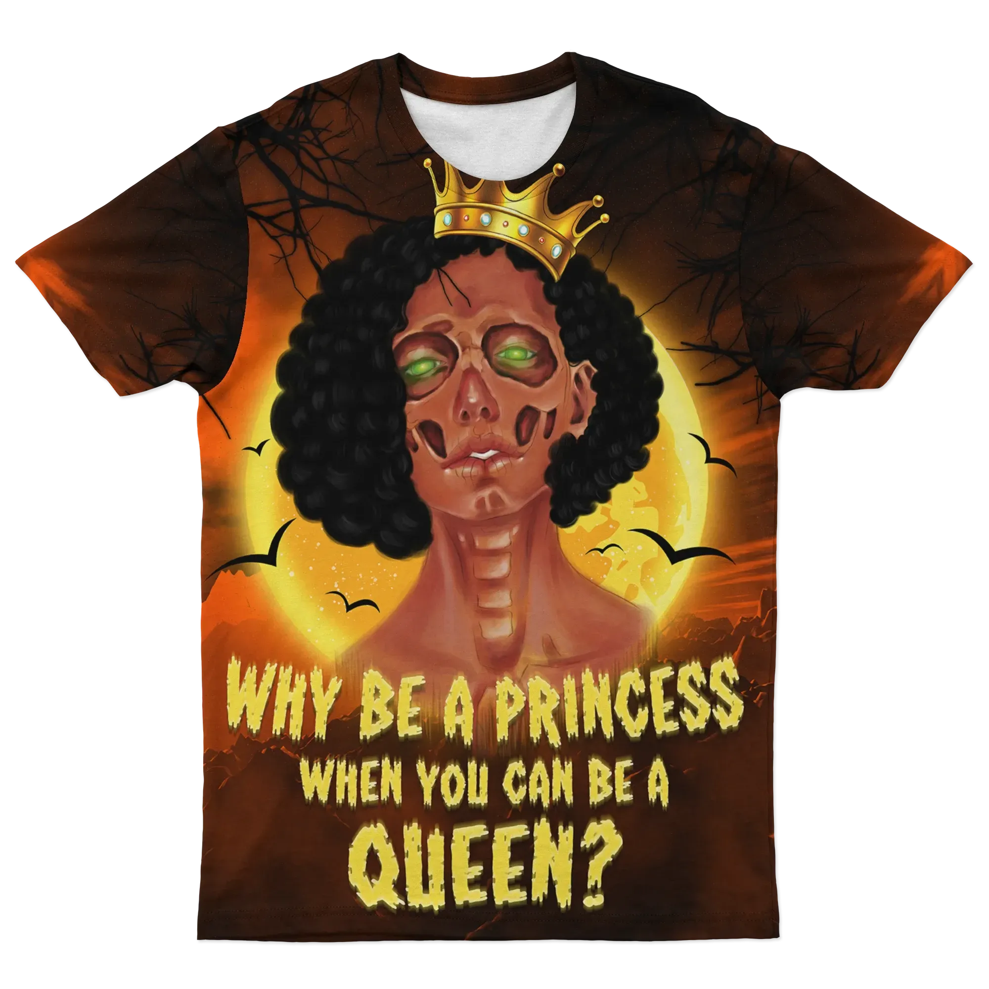 African T-shirt – Why be a princess Tee