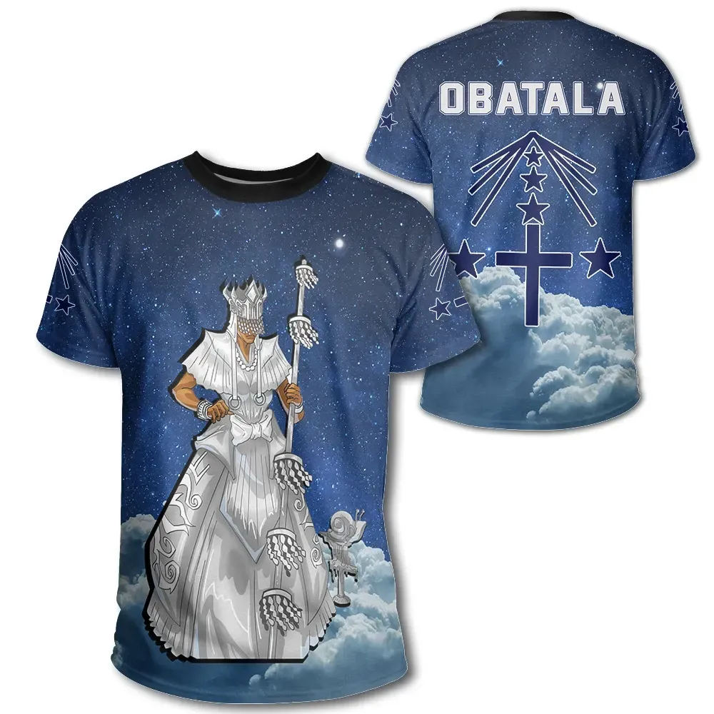 African T-shirt – Yoruba Orisha Obatala Tee