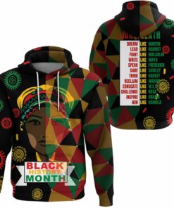African Hoodie - Black History Month Juneteenth Hoodie