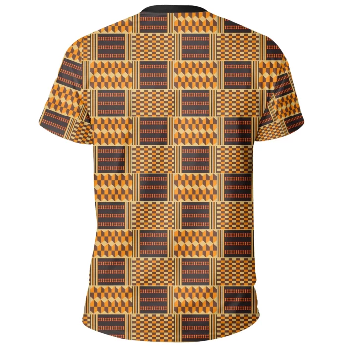 Africa T-shirt – Bonwire Style Kente Tee