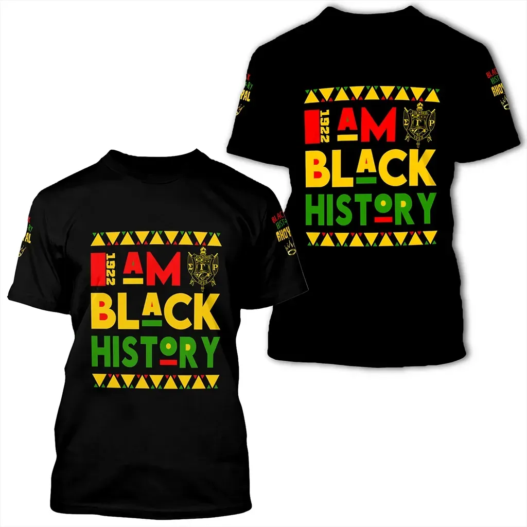 T-shirt – Black History Sigma Gamma Rho Tee