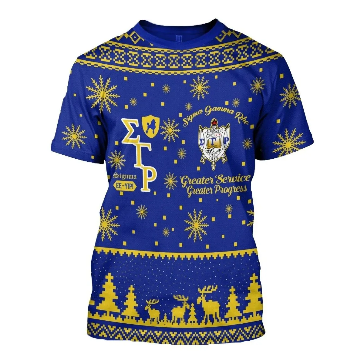 T-shirt – Christmas Indianapolis Sigma Gamma Rho Tee