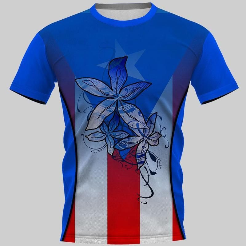 T-shirt – Encanto Rican Personalised Puerto Rico Coat Of Arm New Tee