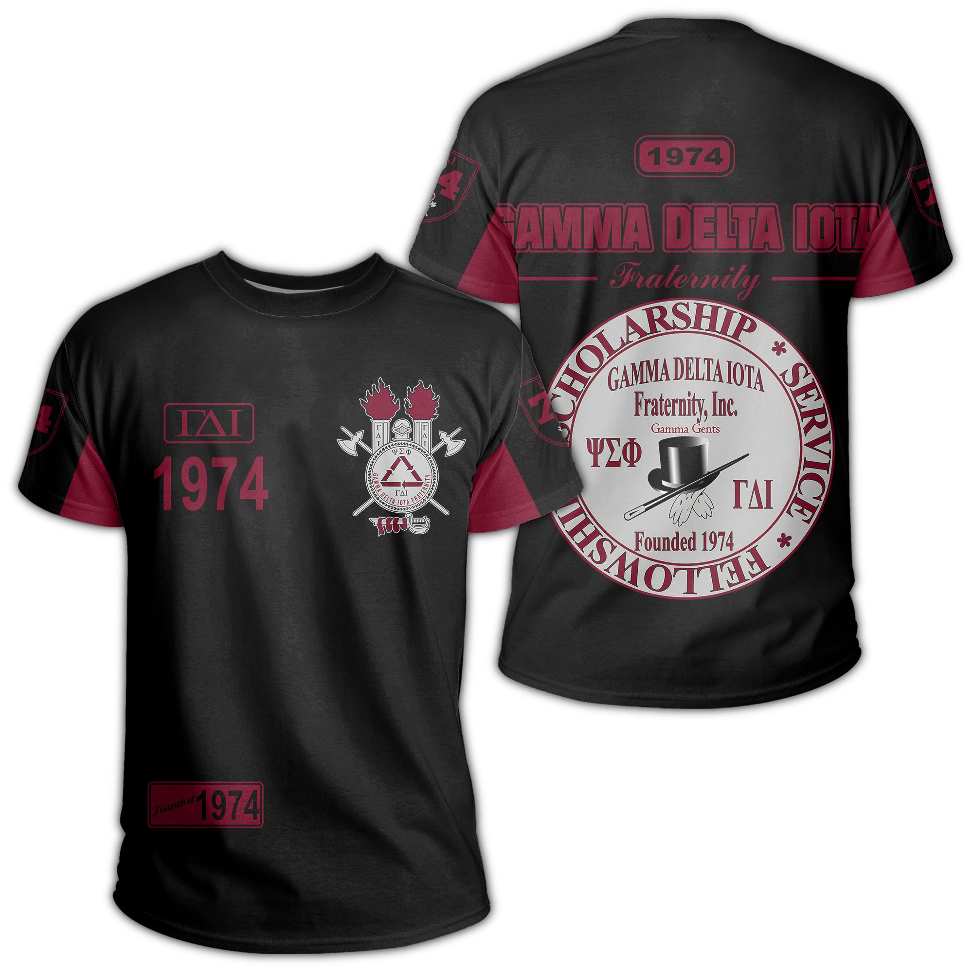 T-shirt – Gamma Delta Iota Frat 174 Tee