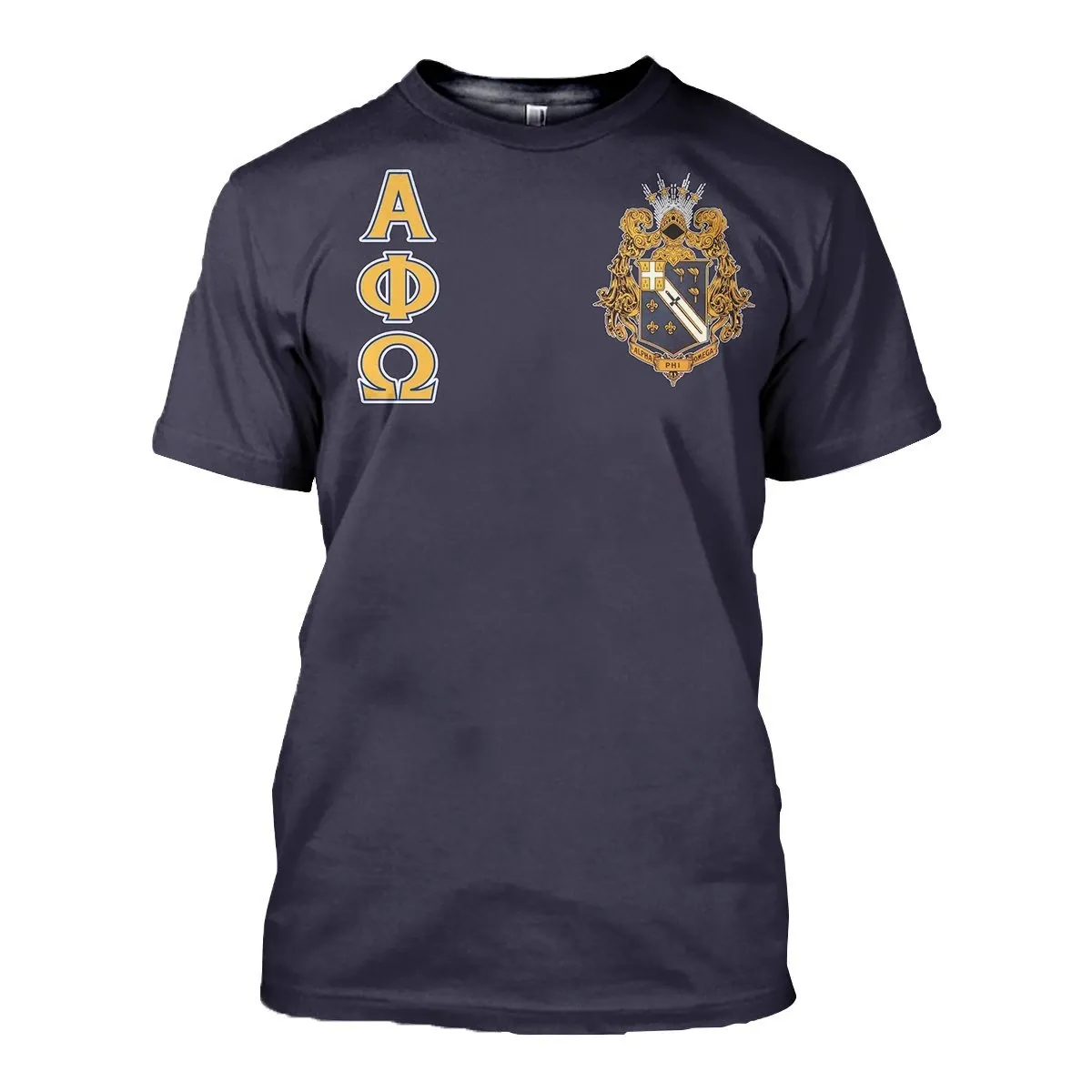 T-shirt – Greek Life Alpha Phi Omega Pride Tee