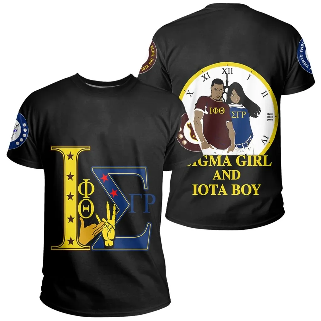 T-shirt – Iota Phi Theta Sigma Gamma Rho Black Tee
