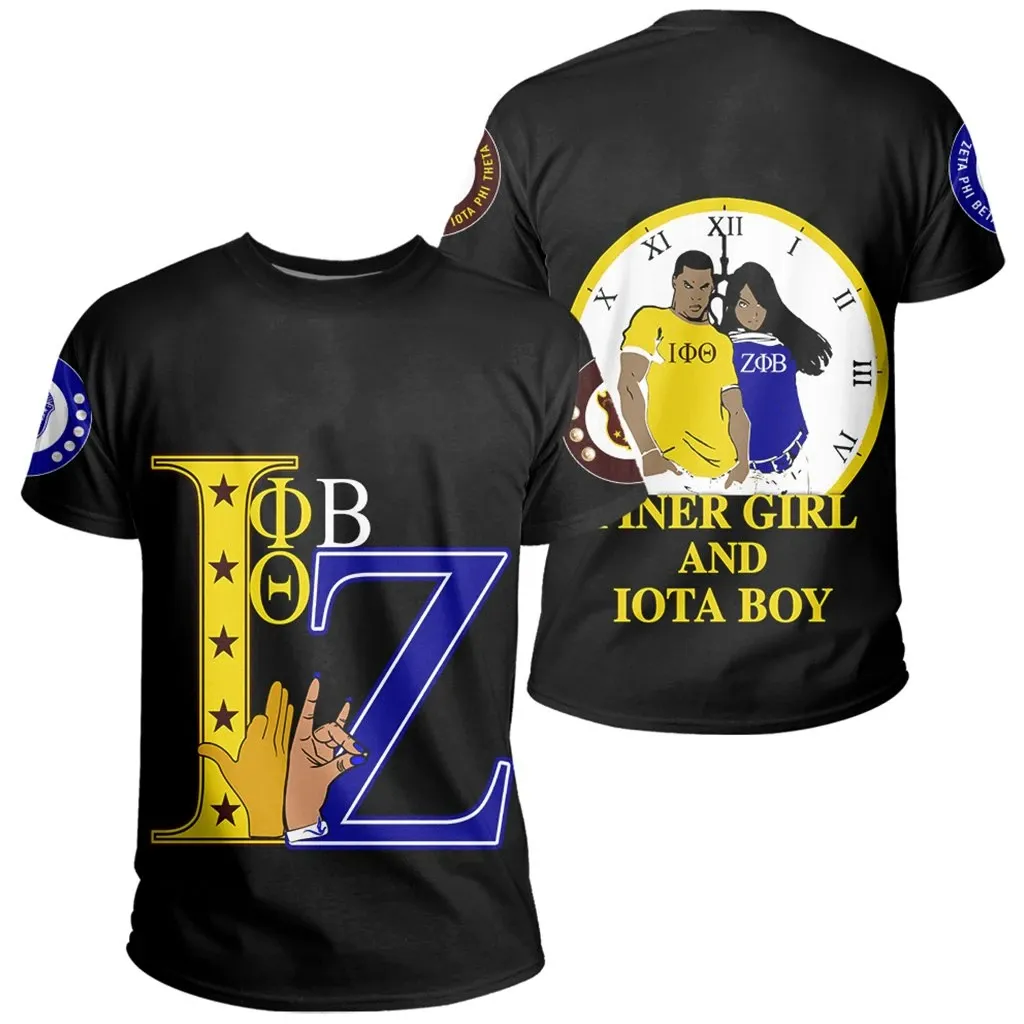 T-shirt – Iota Phi Theta Zeta Phi Beta Black Tee