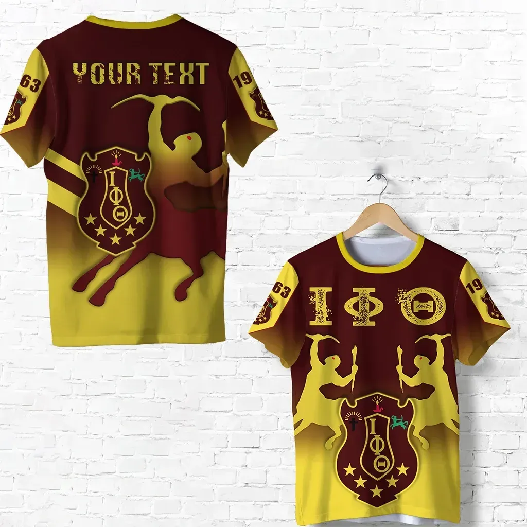 T-shirt – Personalized Iota Phi Theta With Centaur Tee