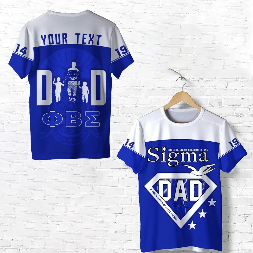 T-shirt – Personalized Phi Beta Sigma Happy Father’S Day Tee