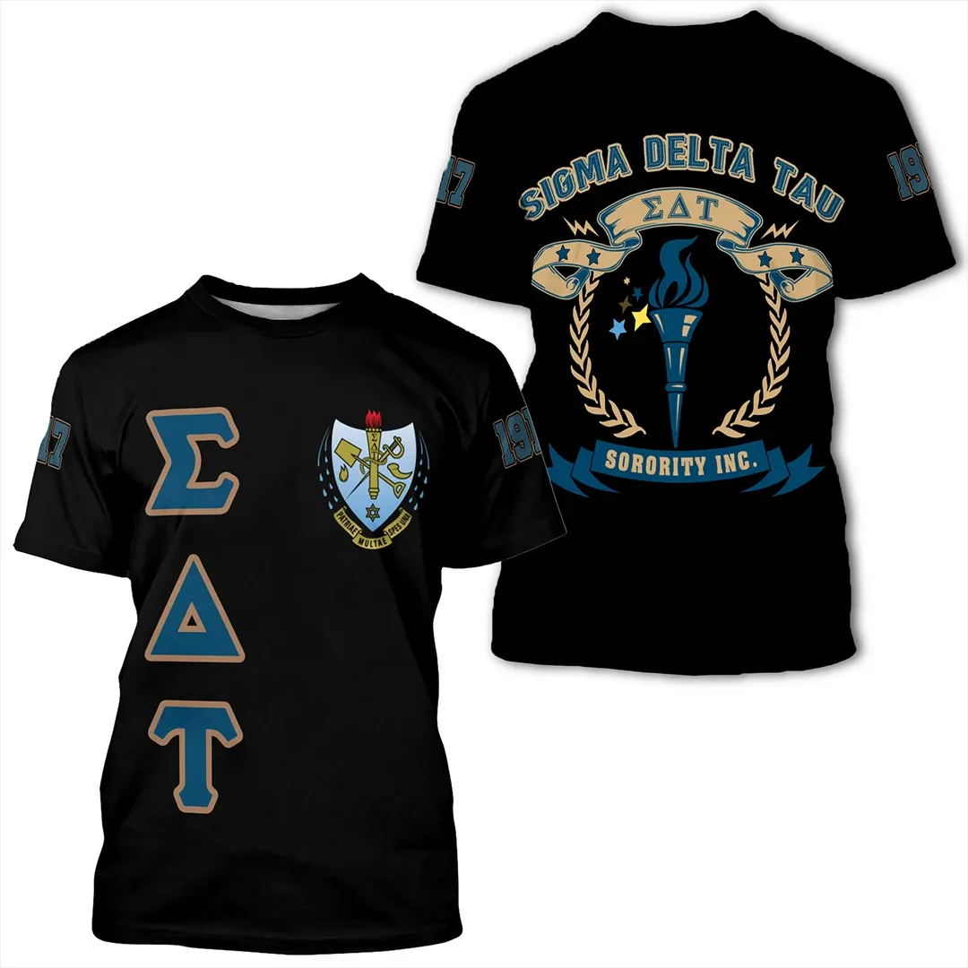 T-shirt – Sigma Delta Tau Letters Tee