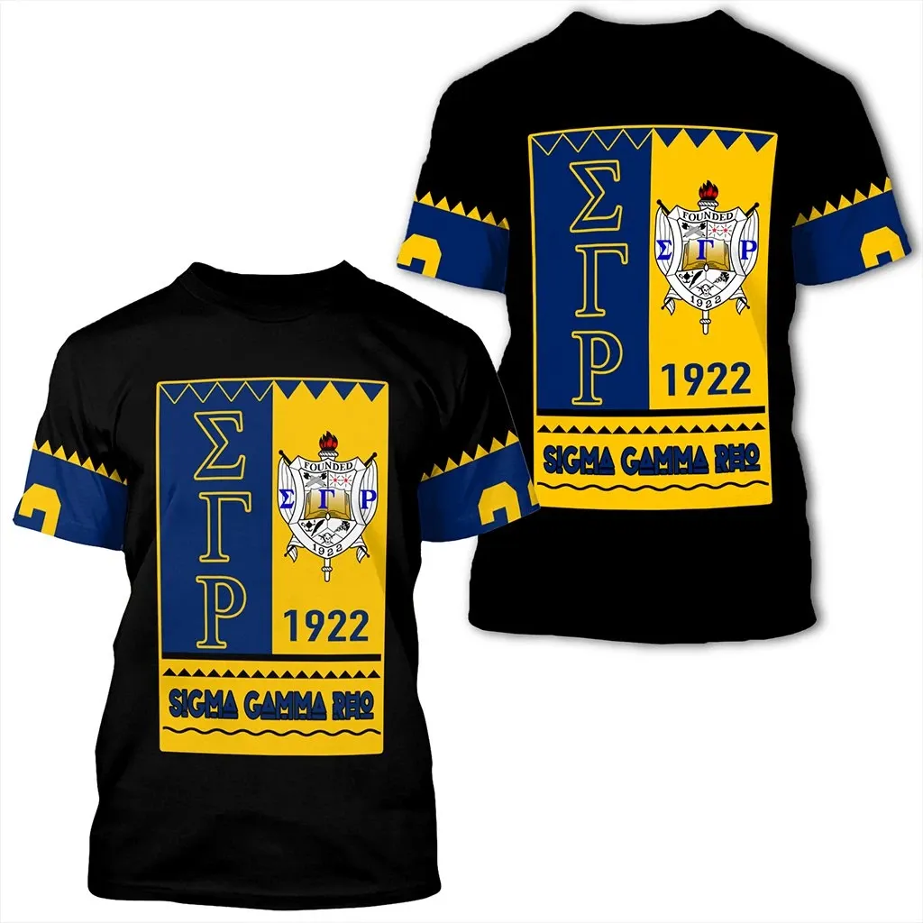 T-shirt – Sigma Gamma Rho Black Style Tee