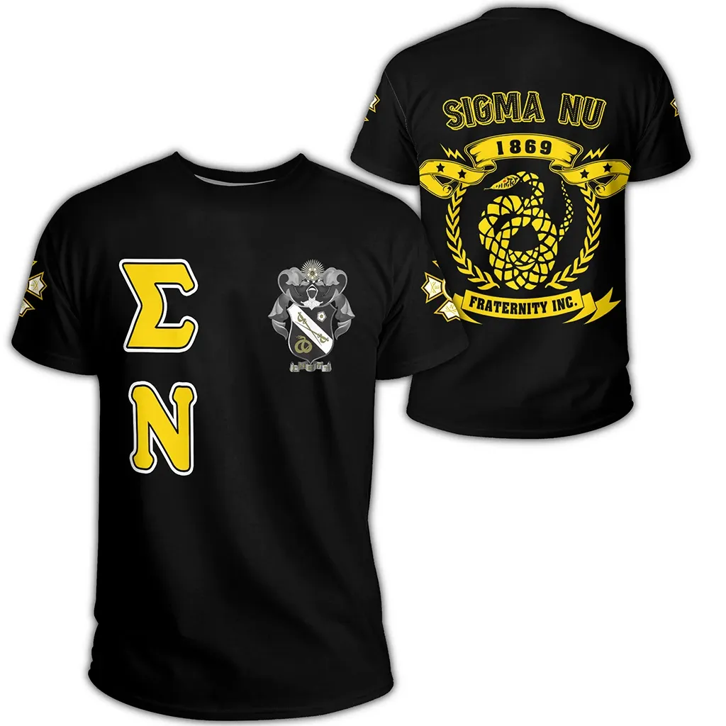 T-shirt – Sigma Nu Letters Tee