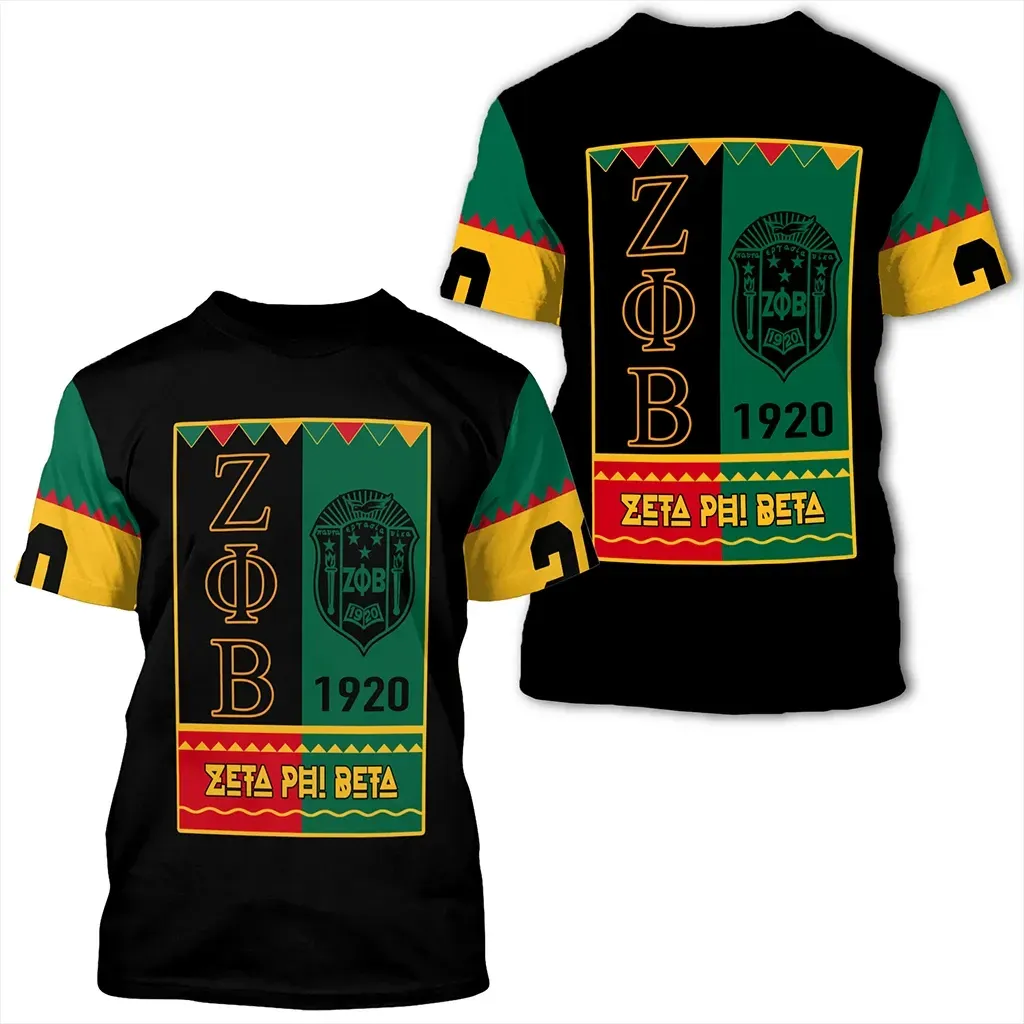 T-shirt – Zeta Phi Beta Black History Month Tee