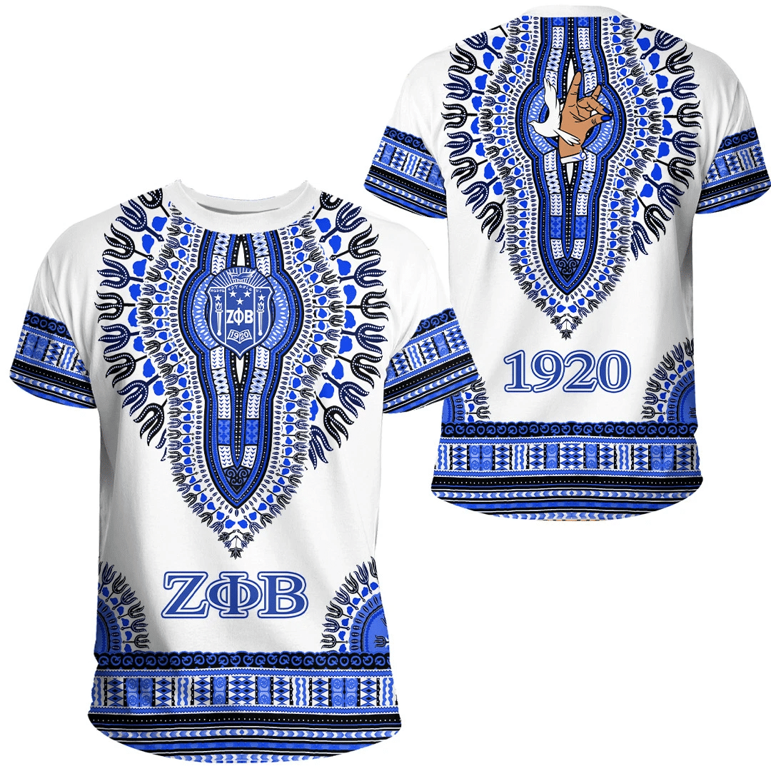 T-shirt – Zeta Phi Beta Dashiki Tee