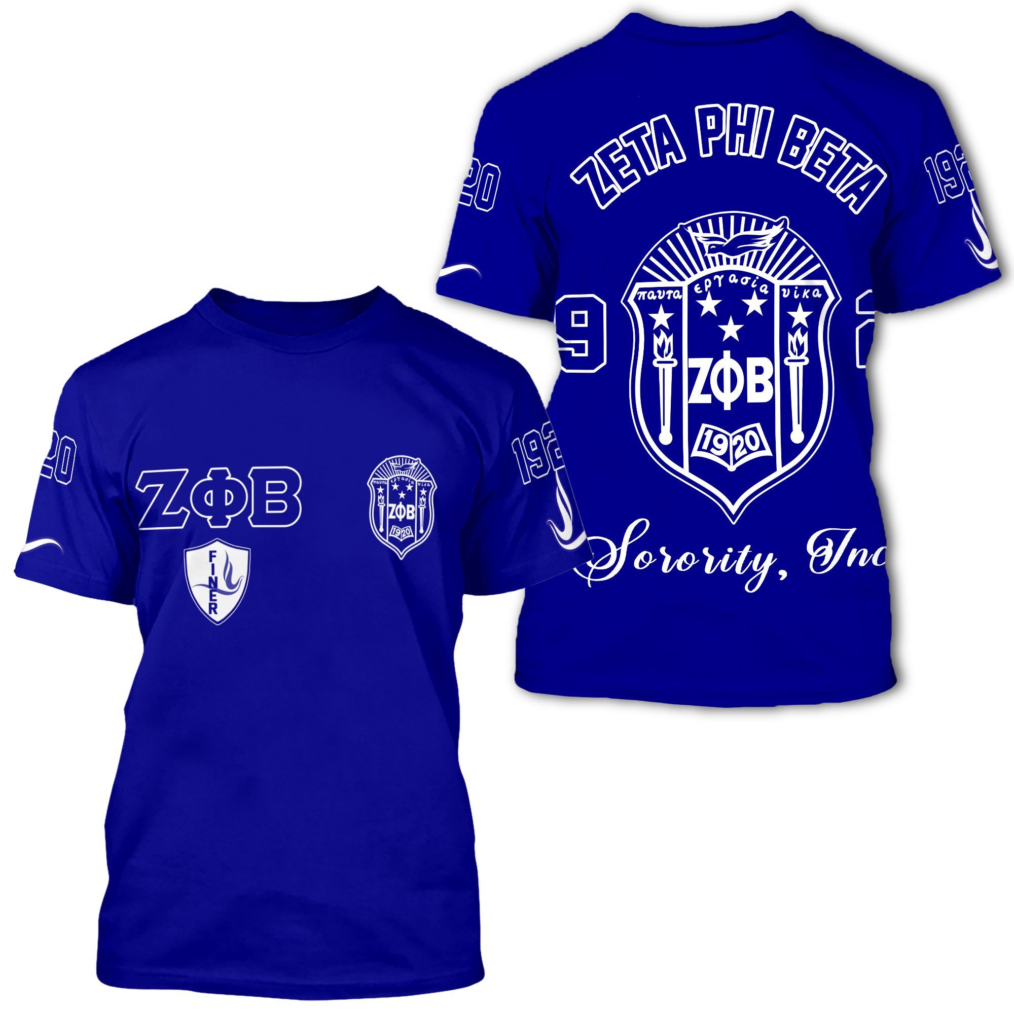 T-shirt – Zeta Phi Beta Indiana University Tee