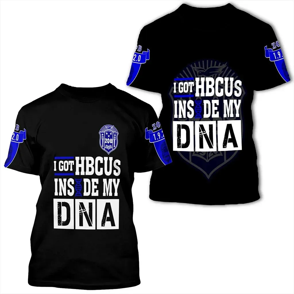 T-shirt – Zeta Phi Beta HBCU DNA Tee