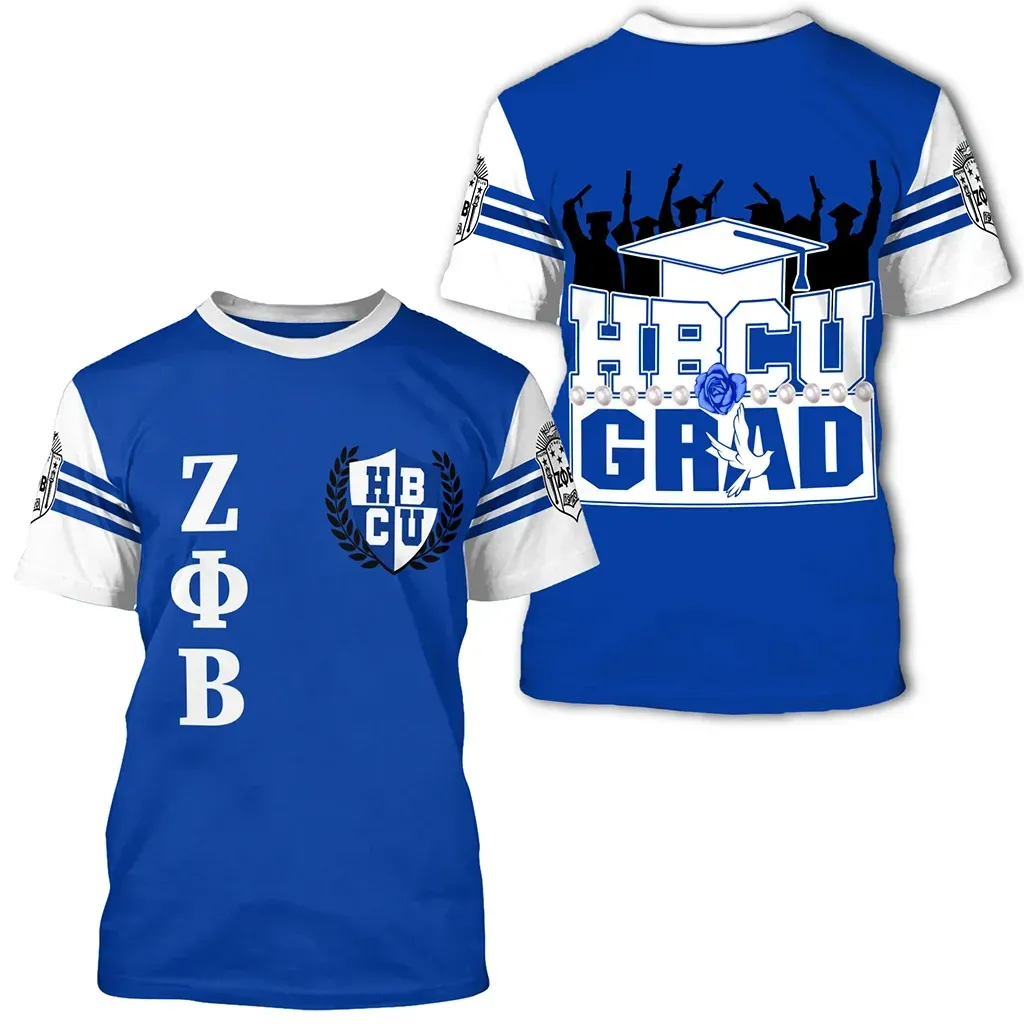 T-shirt – Zeta Phi Beta HBCU Graduation Tee