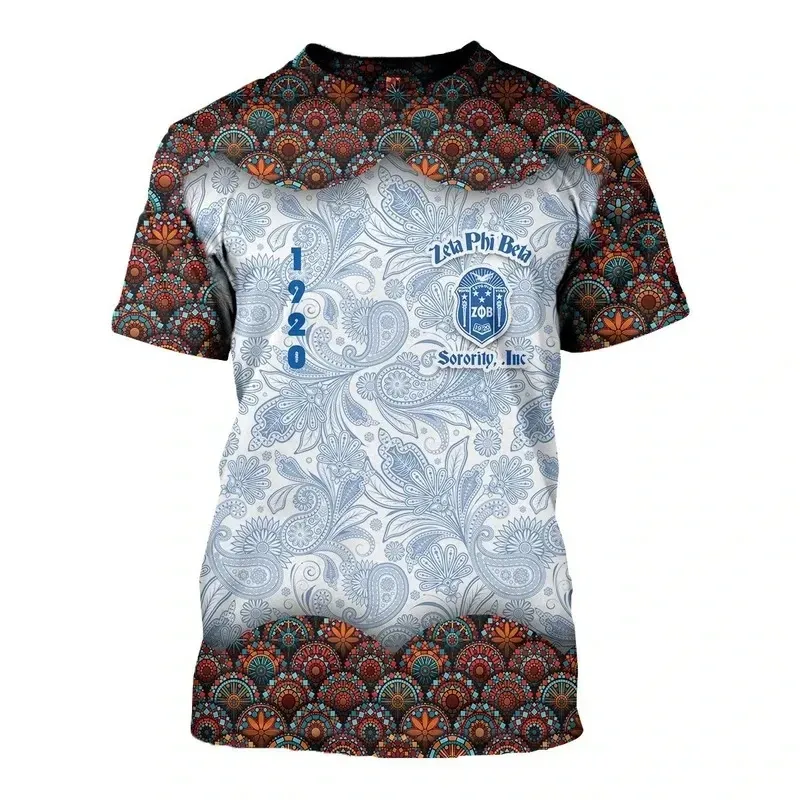 T-shirt – Zeta Phi Beta Mandala Girl Tee