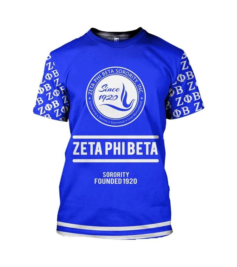T-shirt – Zeta Zeta Phi Beta 120 Tee