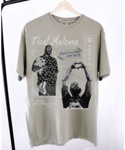 Vintage Post Malone Rap Music Merch Shirt