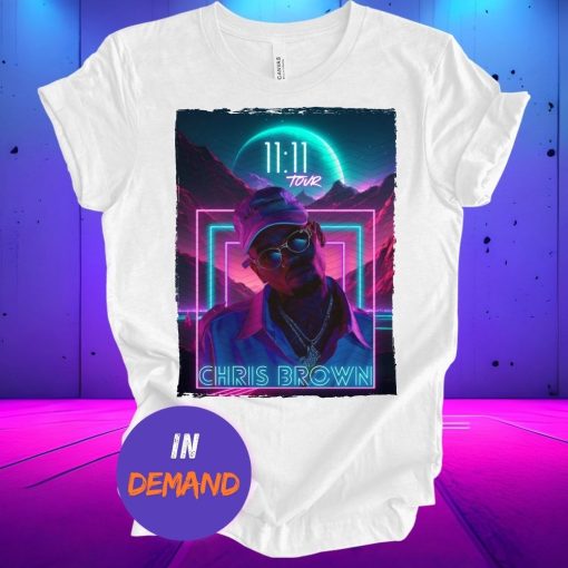 Chris Brown 11 11 Tour Unisex Graphic Tee Chris Breezy