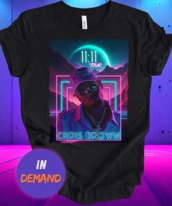 Chris Brown 11 11 Tour Unisex Graphic Tee Chris Breezy