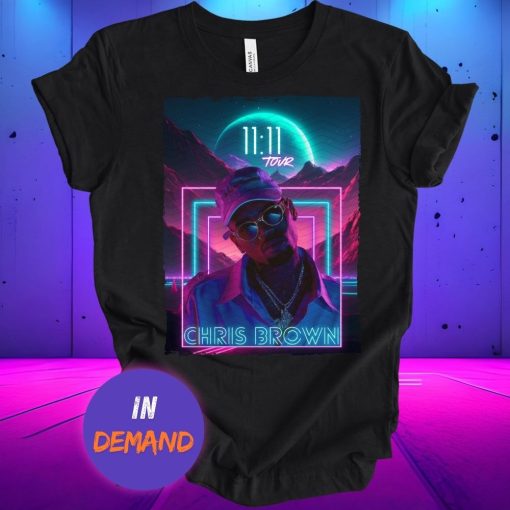 Chris Brown 11 11 Tour Unisex Graphic Tee Chris Breezy